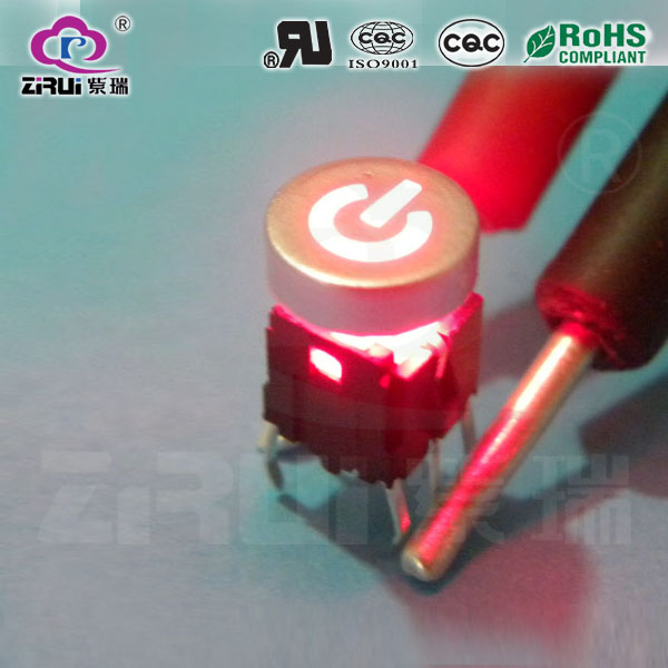 LED Tact Switch KAN66-2(RD)